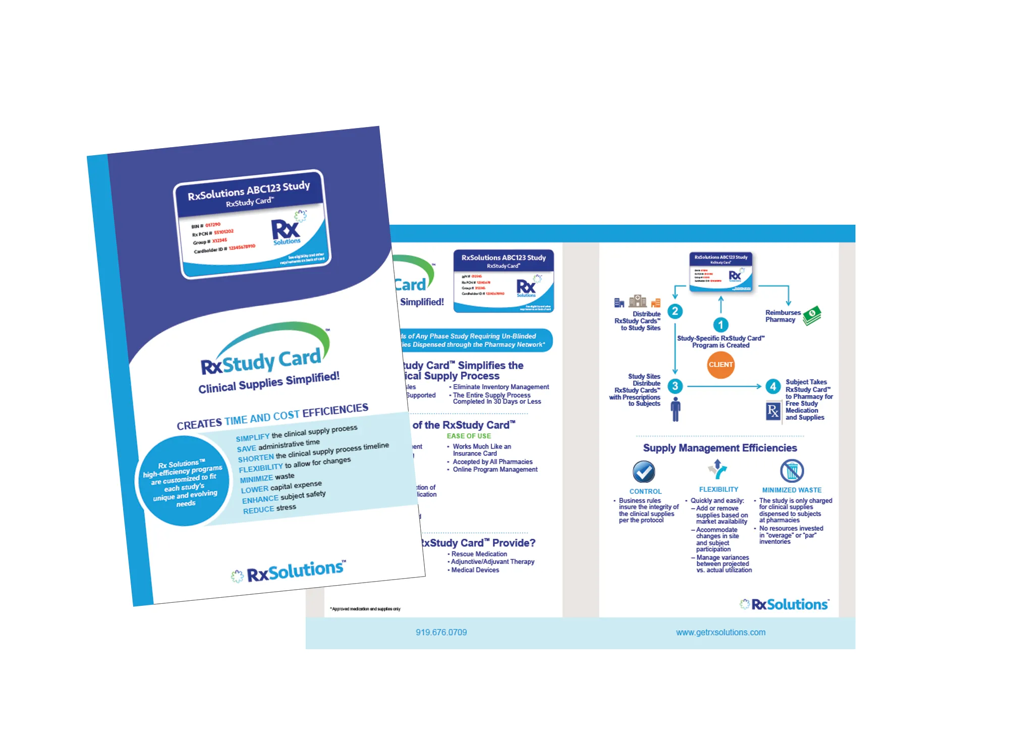 RxStudy Card Brochure